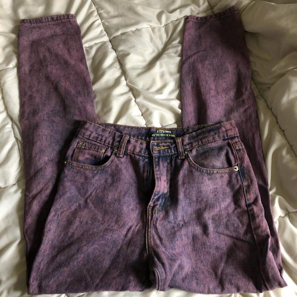 Top Trends purple jeans